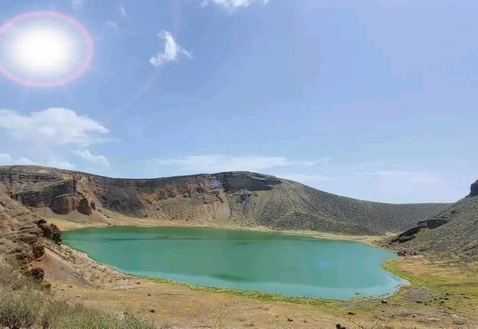 Central Island crater lake