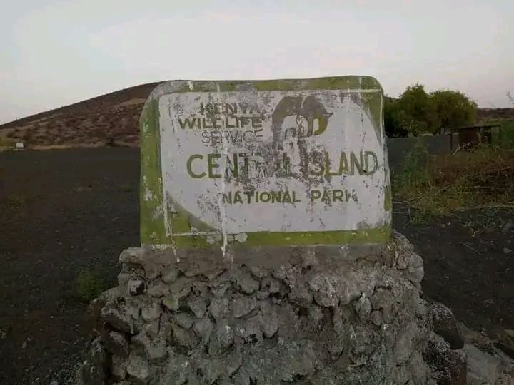 Central Island National Park sign